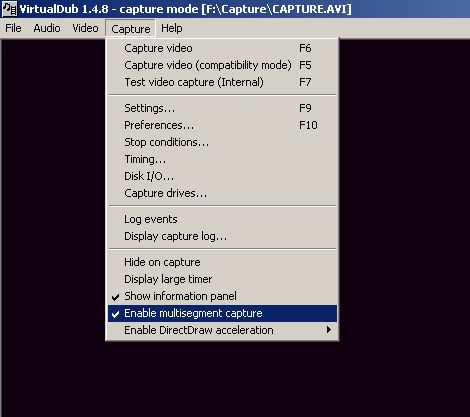 Multisegment capture